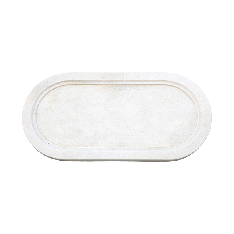 Farfurie ovală Kraft – Culoare personalizată